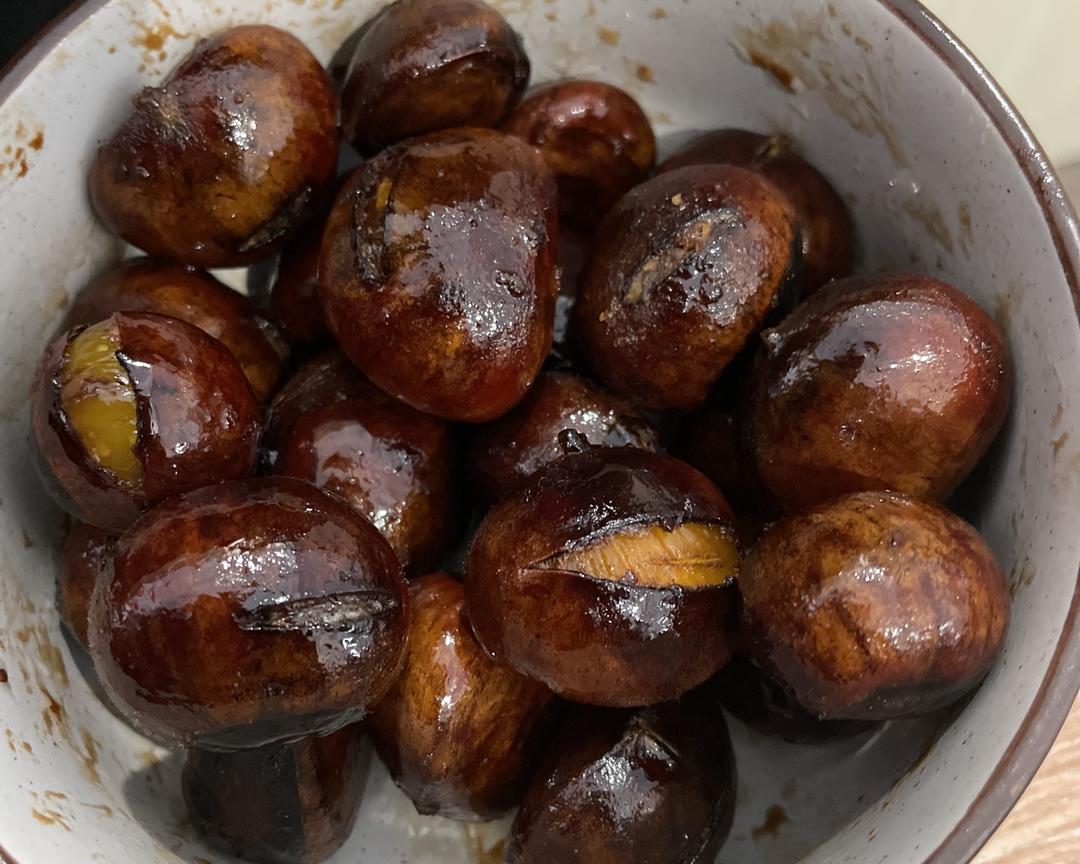 家庭版糖炒栗子