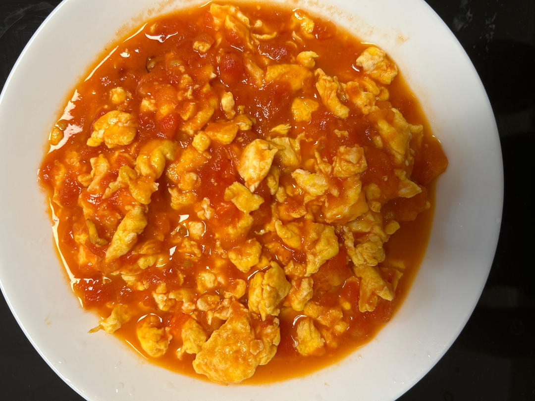 孩子最爱的（适合拌饭）的番茄炒蛋