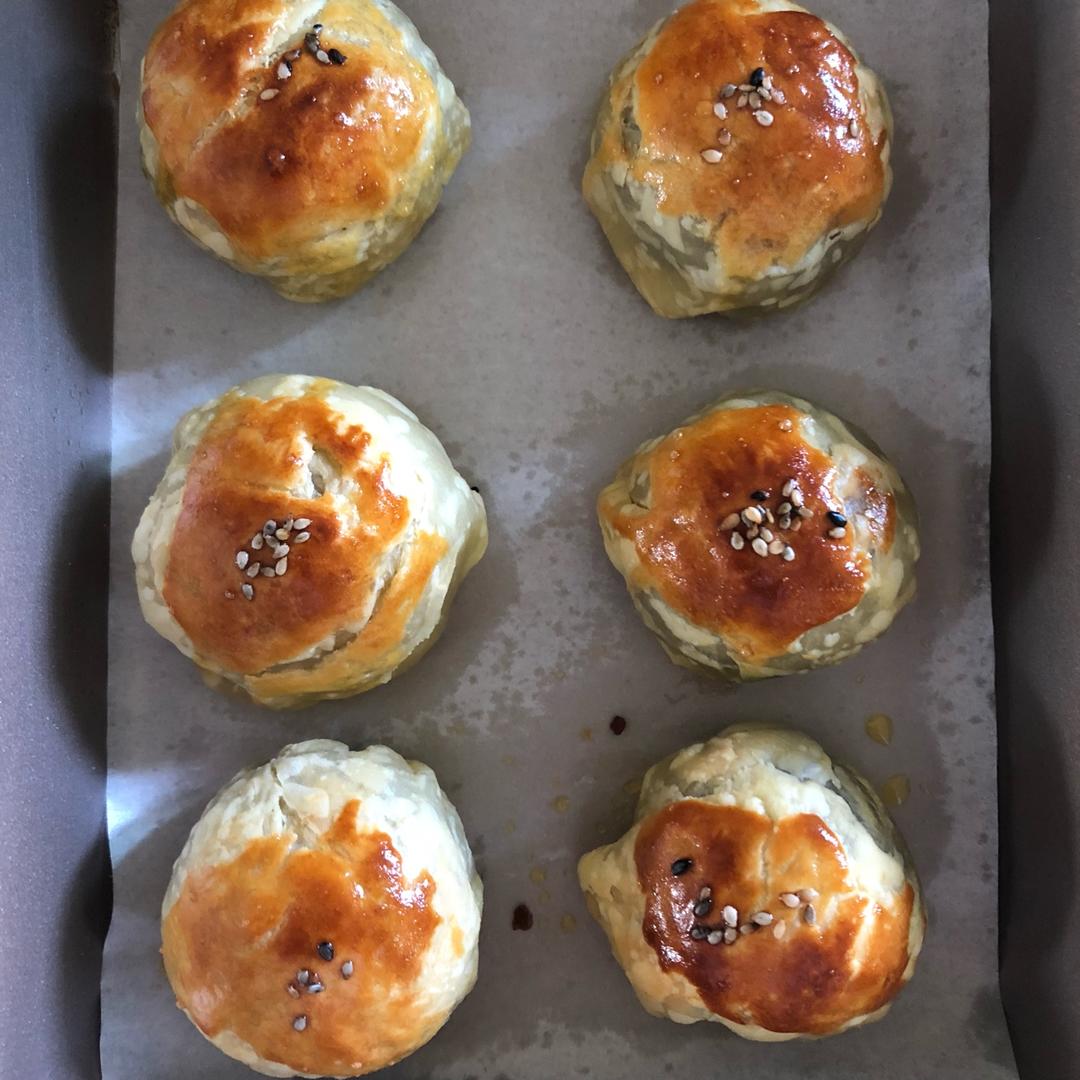 超简易蛋黄酥（蛋挞皮版）