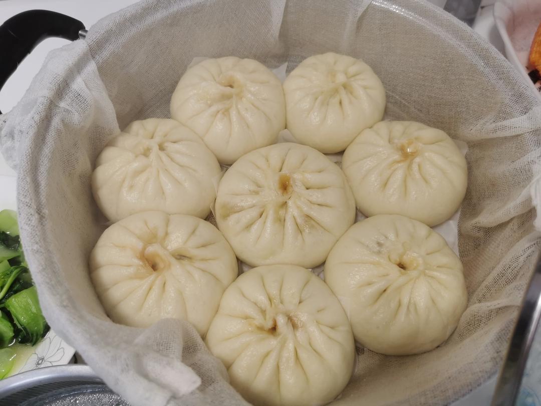好吃多汁的肉包子肉馒头【步骤超详细】