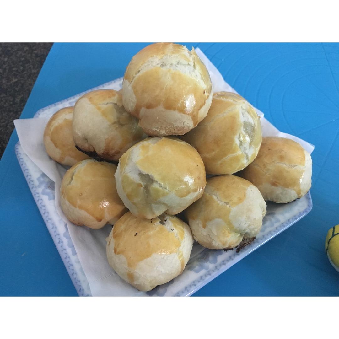 泳式鲜肉榨菜月饼