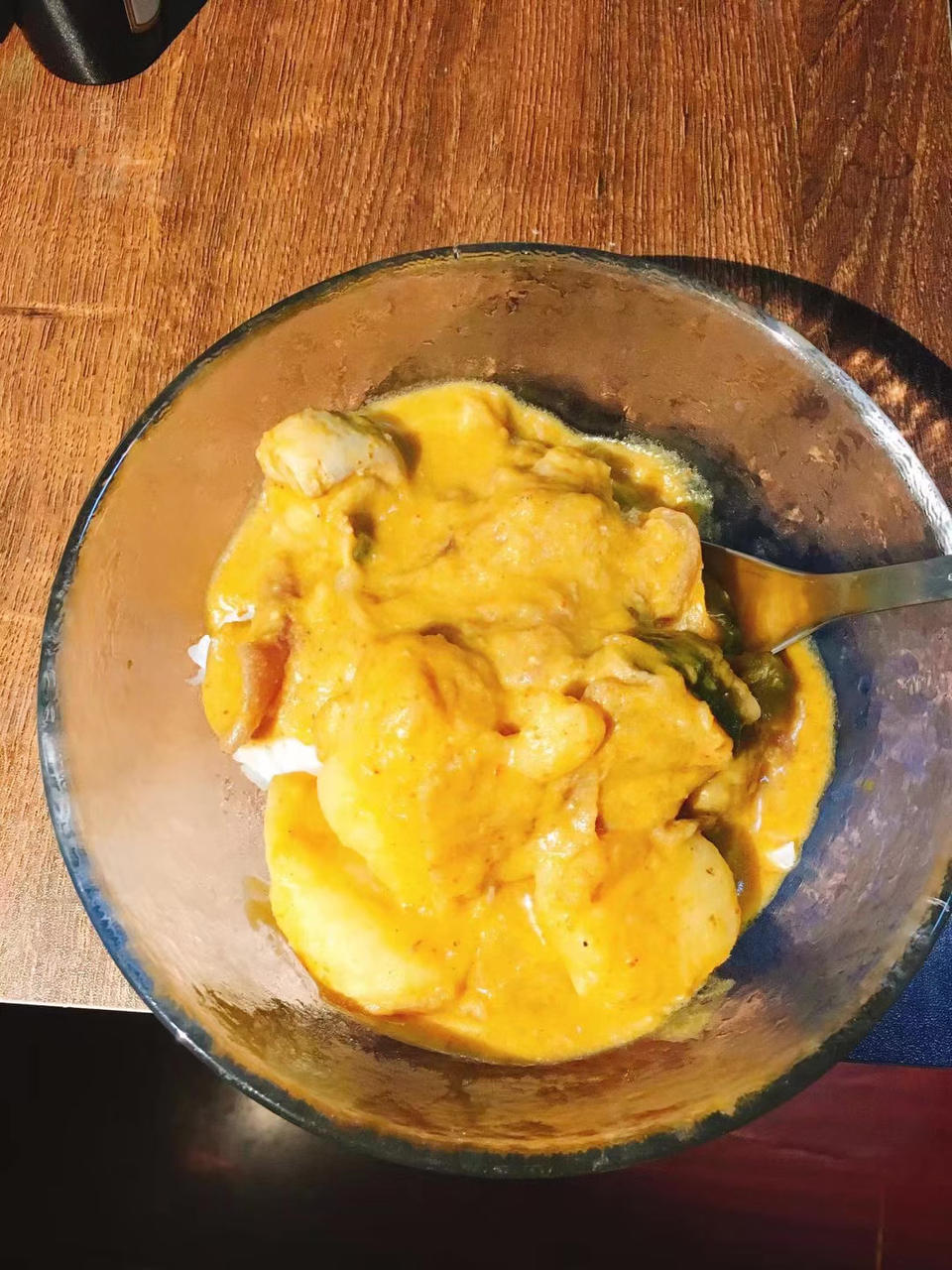 椰浆咖喱鸡肉饭🍛