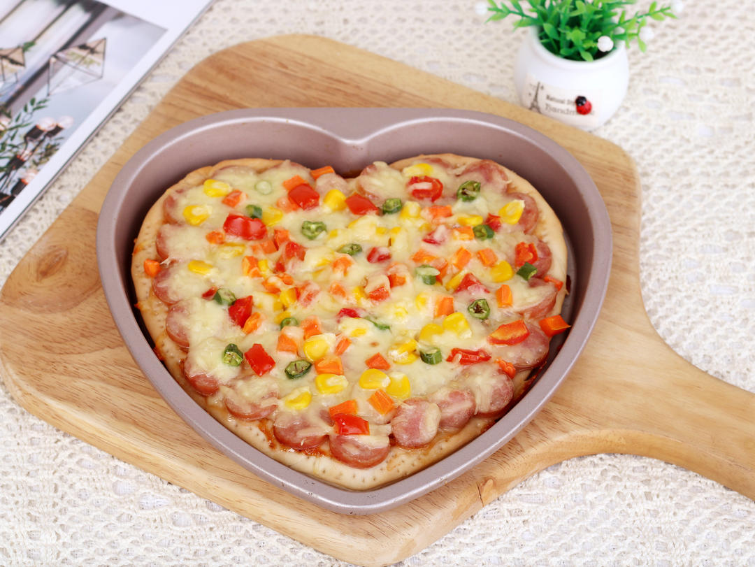爱心披萨