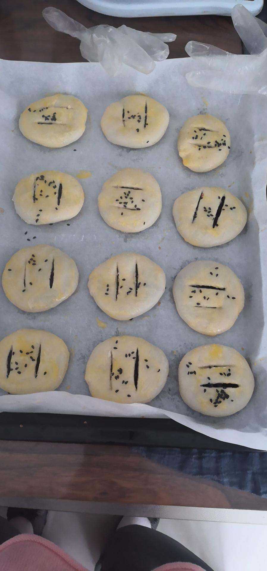 紫米馅老婆饼超快手（不用出膜不用醒面）