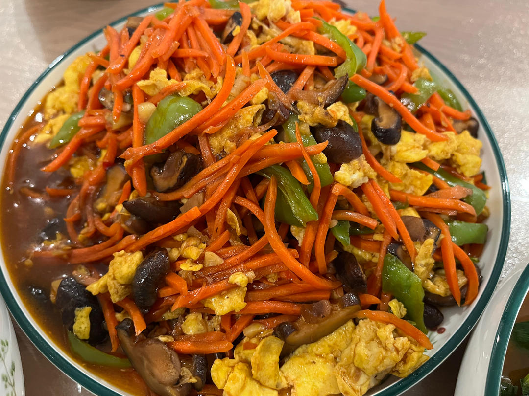 下饭菜鱼香鸡蛋