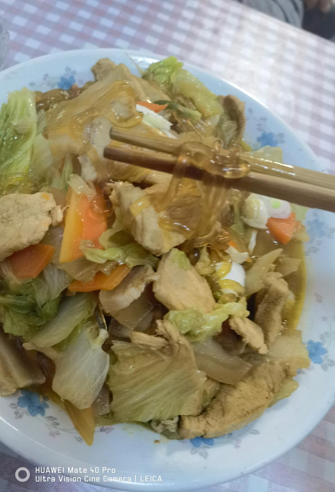 猪肉白菜炖粉条