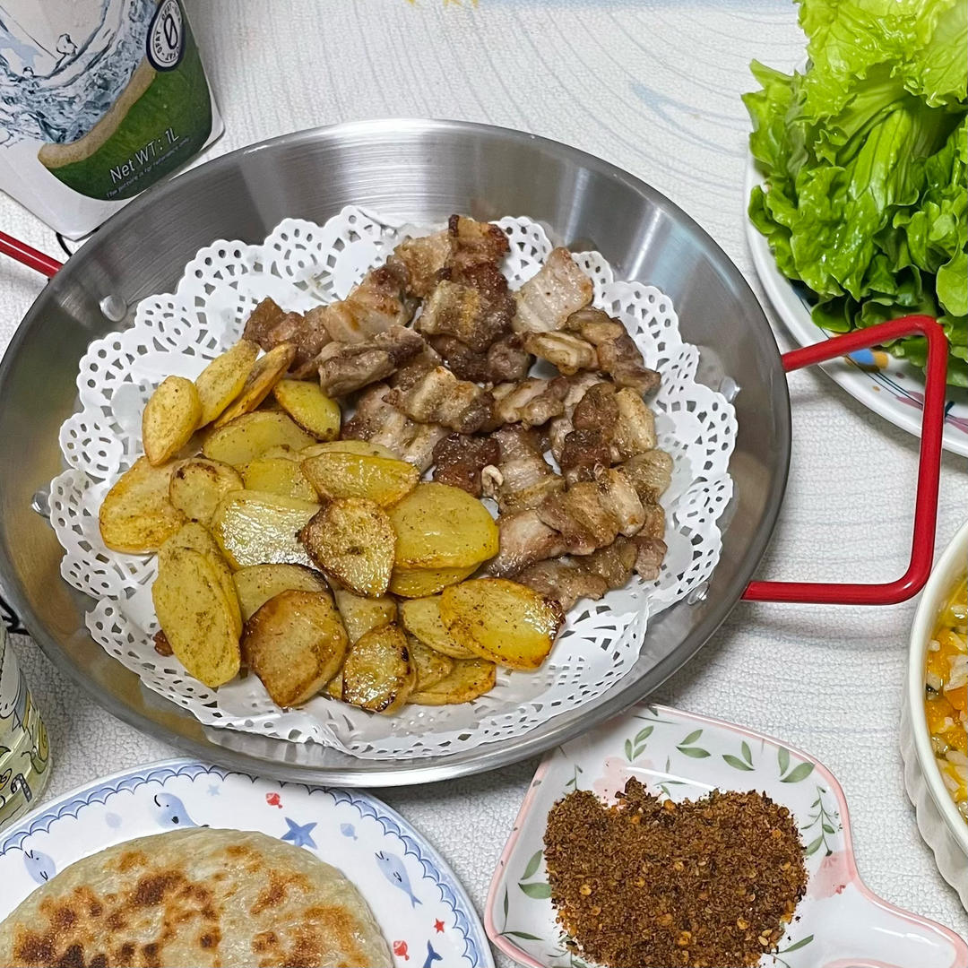 香煎五花肉