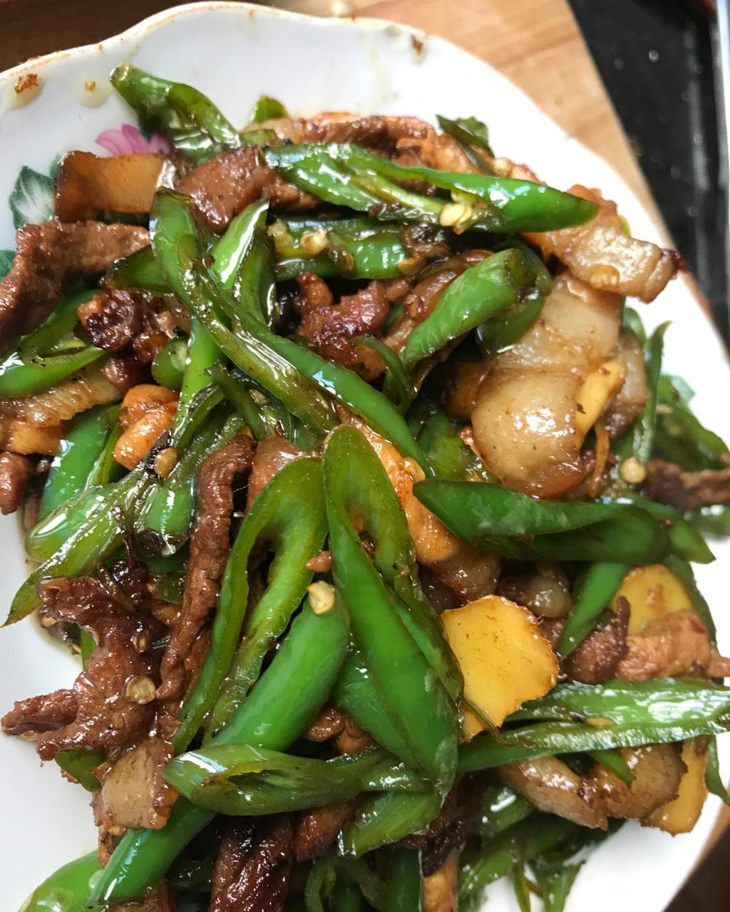 佳小佳小佳做的辣椒炒肉