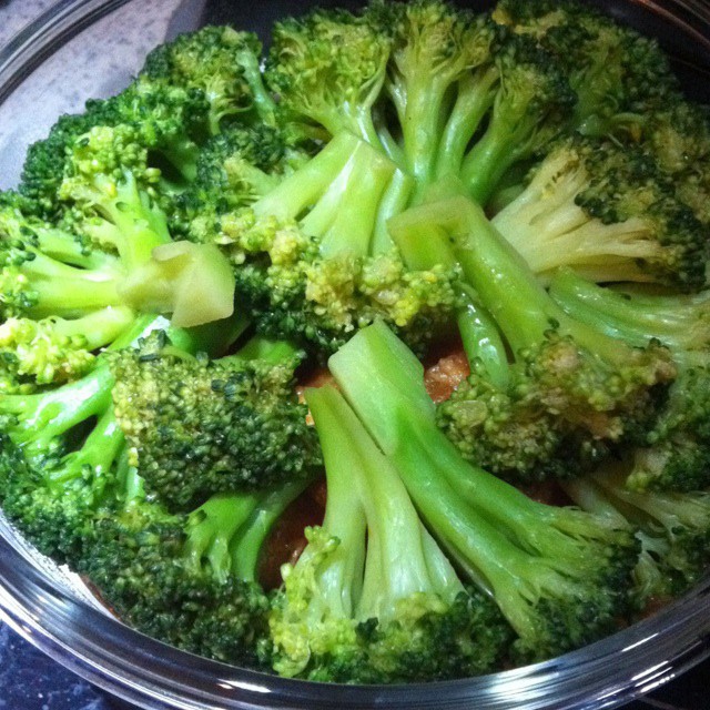白灼西兰花