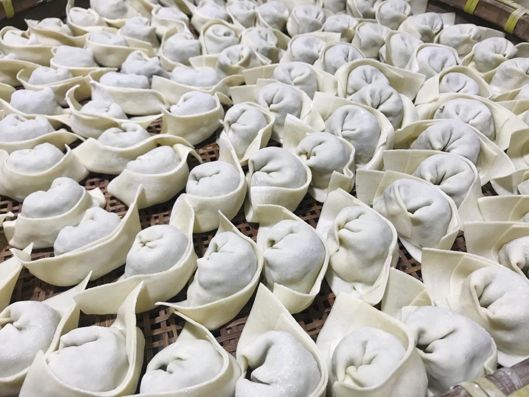 元宝馄饨的包法