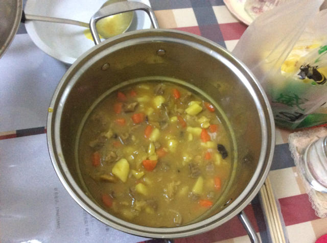 咖喱牛肉