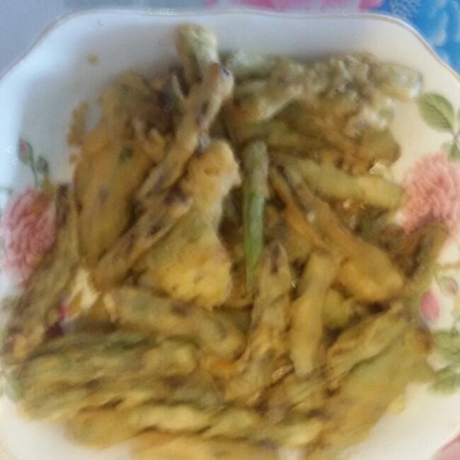 干炸豆角的做法