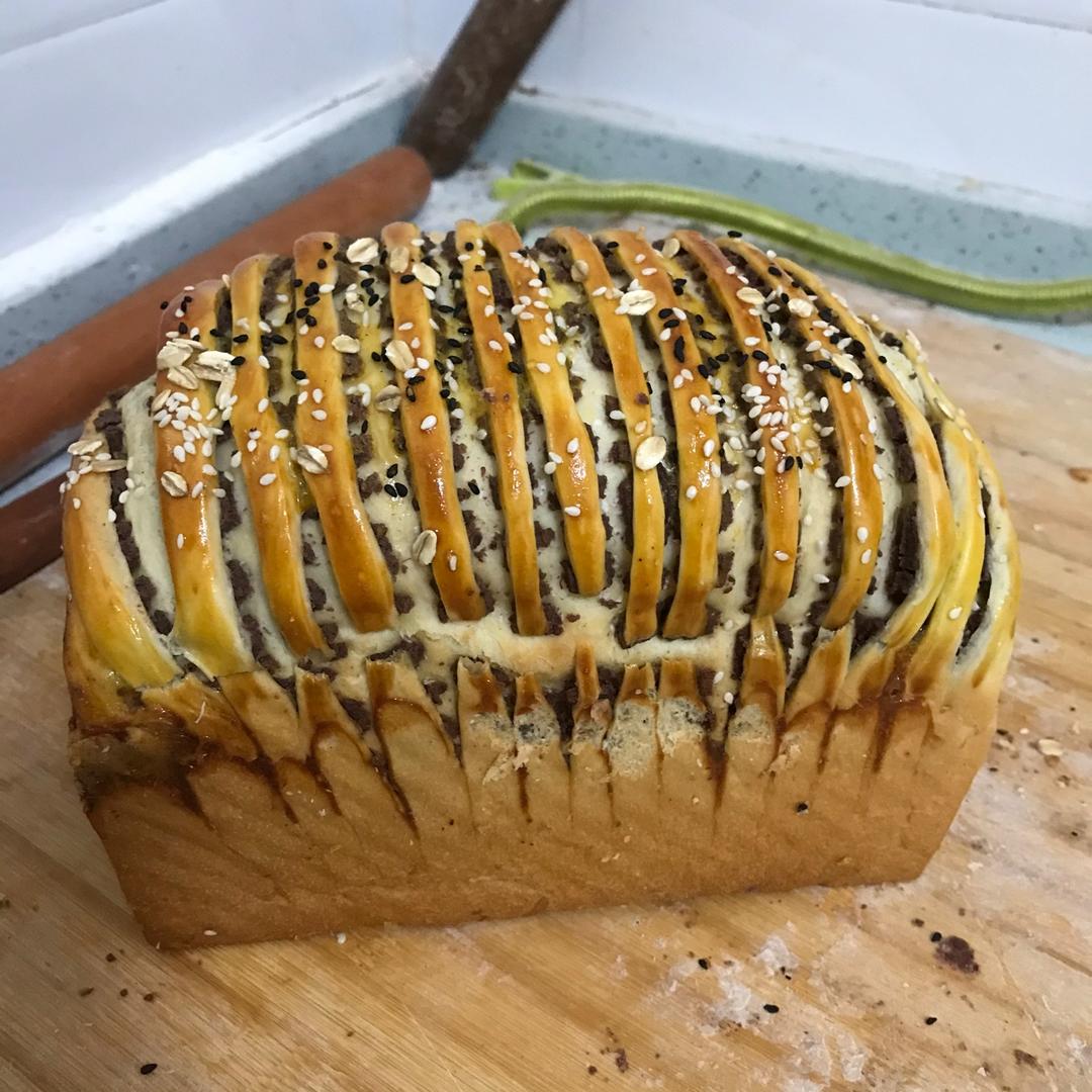 豆沙吐司