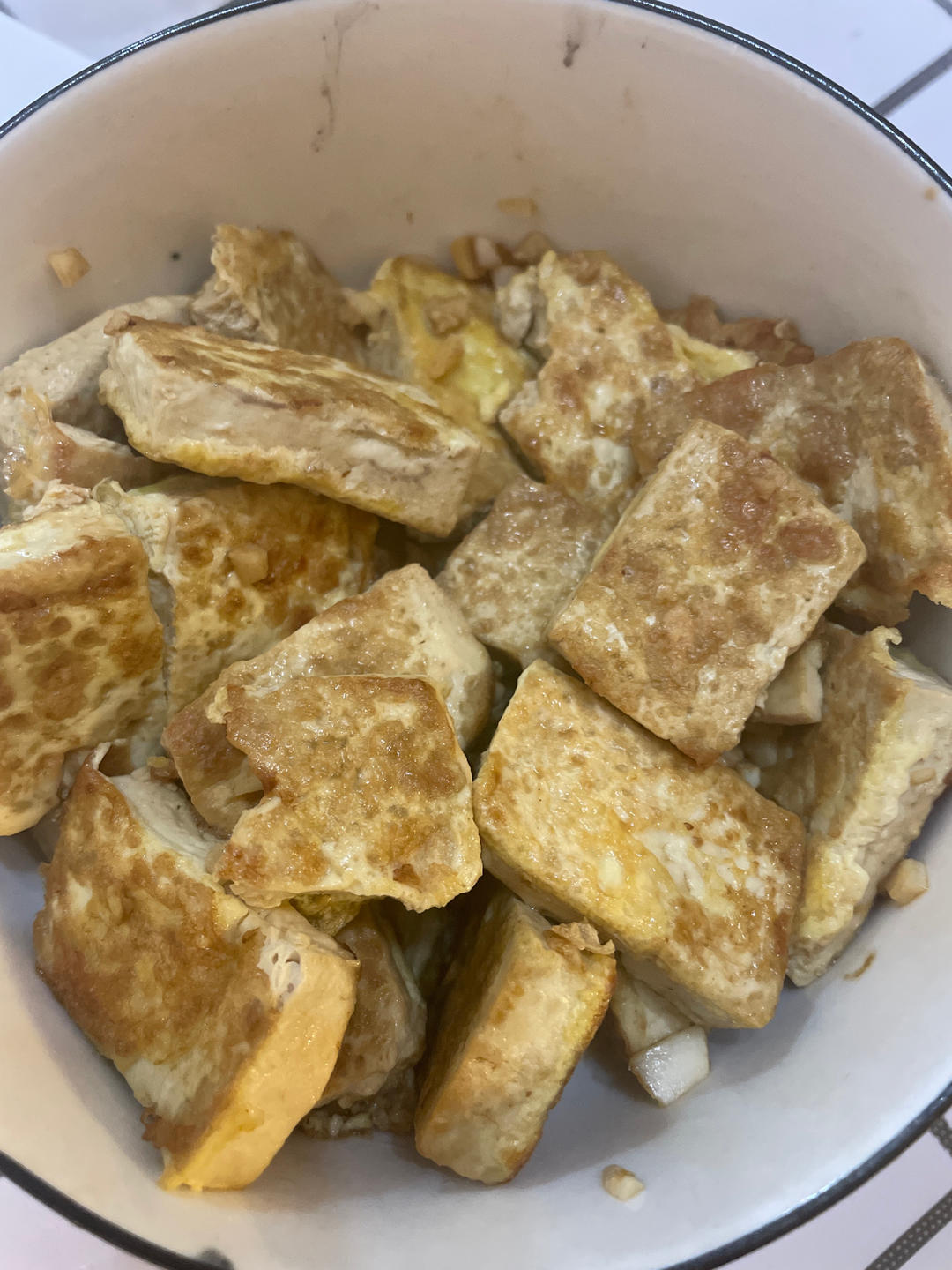 无敌好吃的香煎豆腐