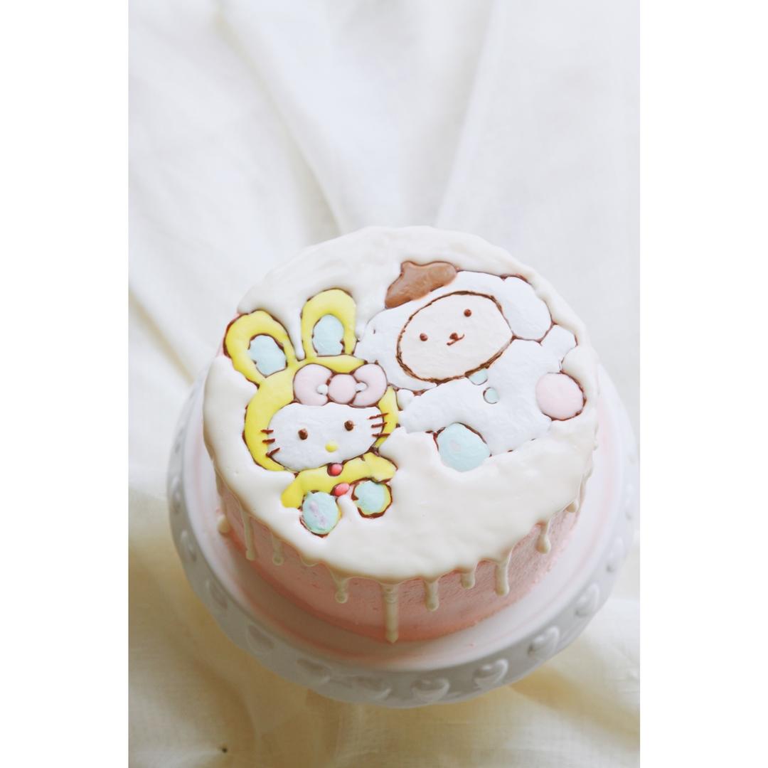 风一样的女侠做的芝士转印