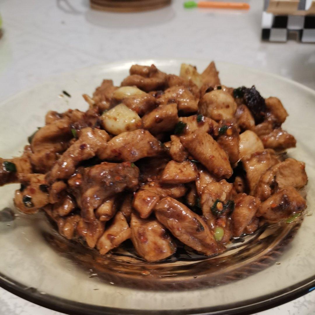 孜然蒜香鸡胸肉