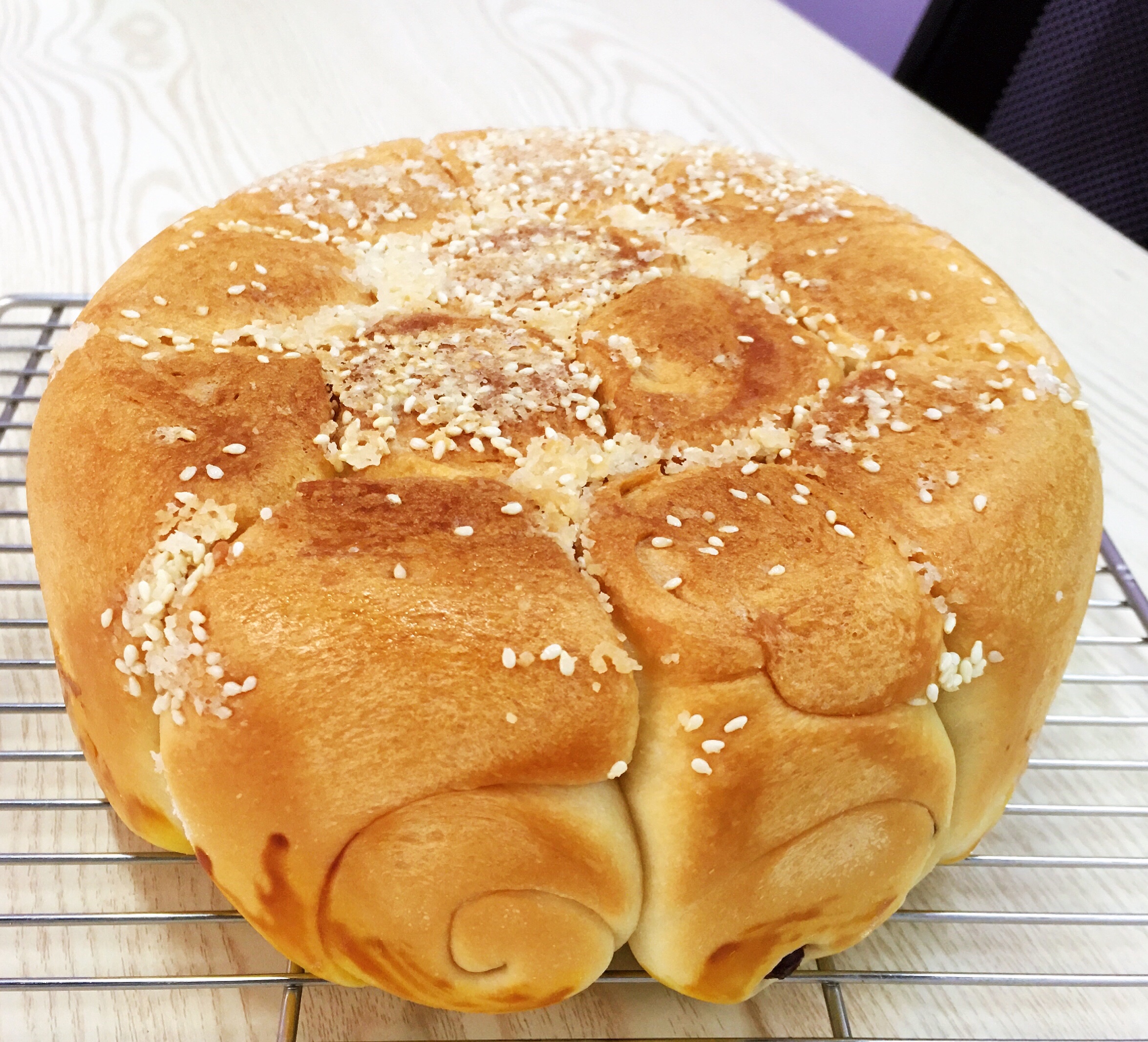 电饭锅，蜂蜜脆底面包的做法