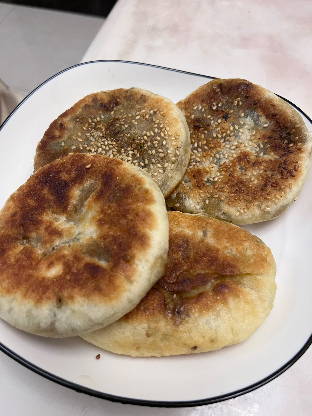 尖椒茄子馅饼