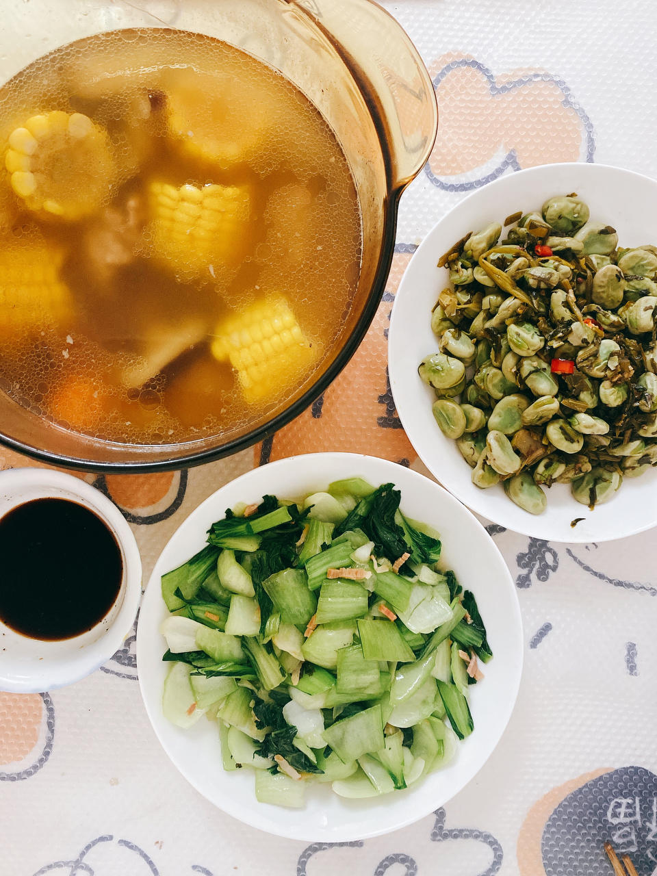 雪菜蚕豆米