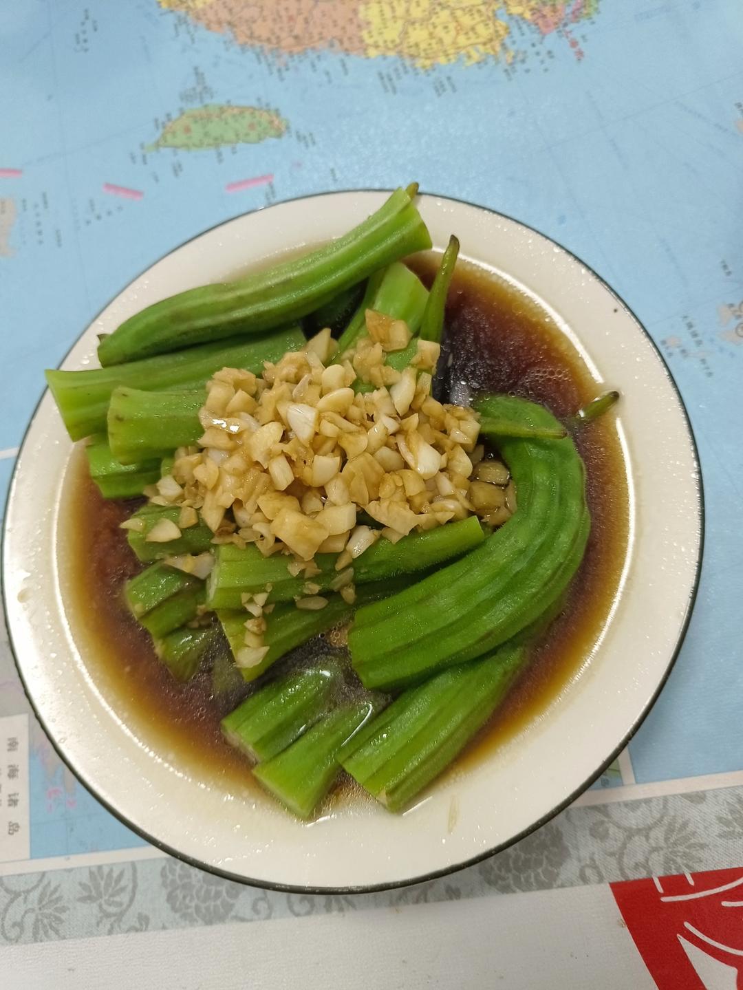 蒜蓉秋葵