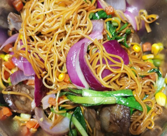 空气炸锅烤面的做法