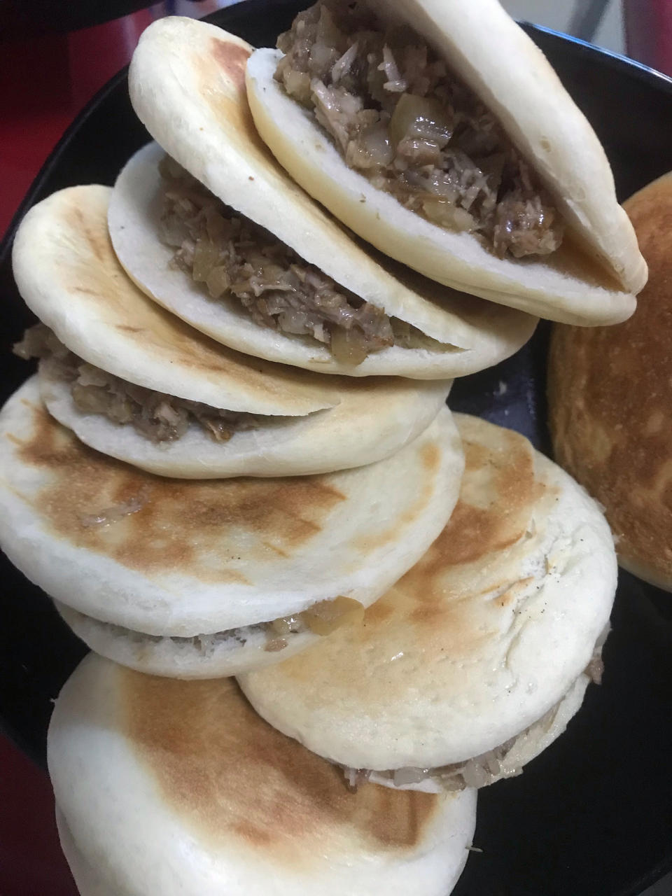 肉夹馍(白吉馍的制作)