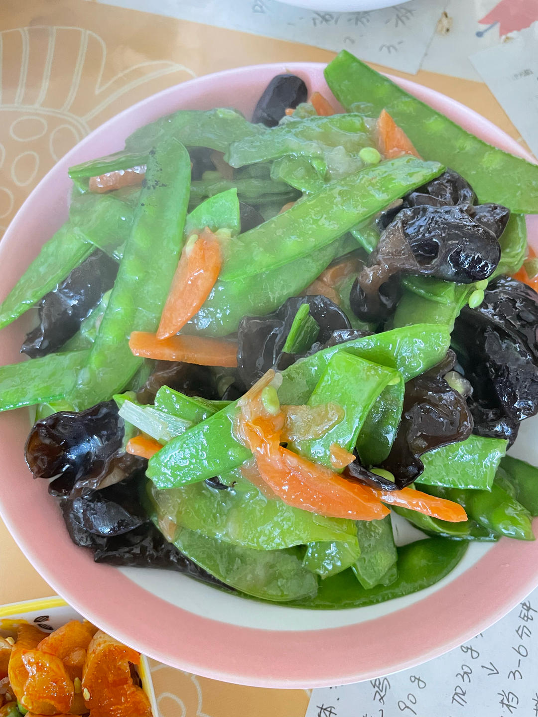 小炒荷兰豆木耳
