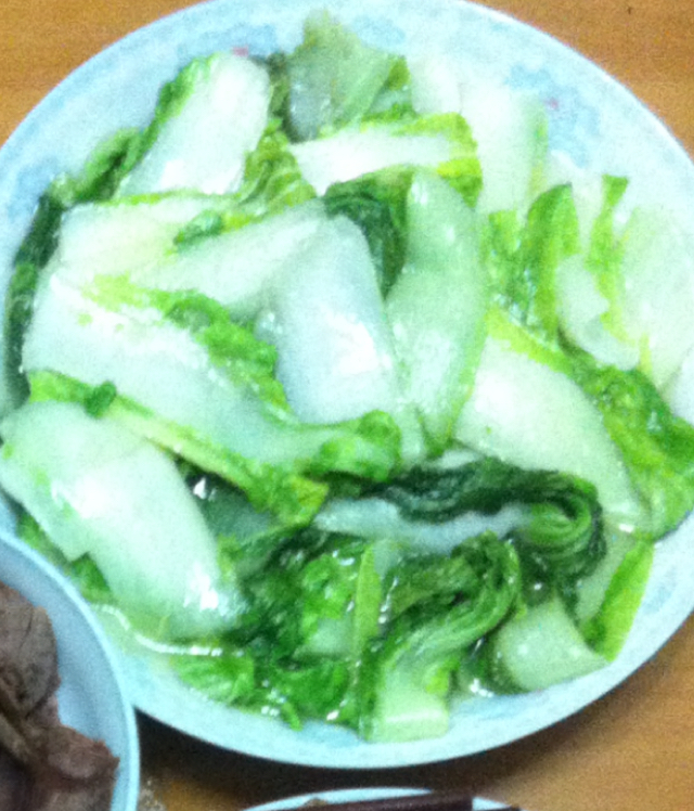 食物本身的味道—清炒白菜