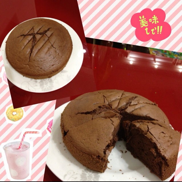 巧克力戚风蛋糕