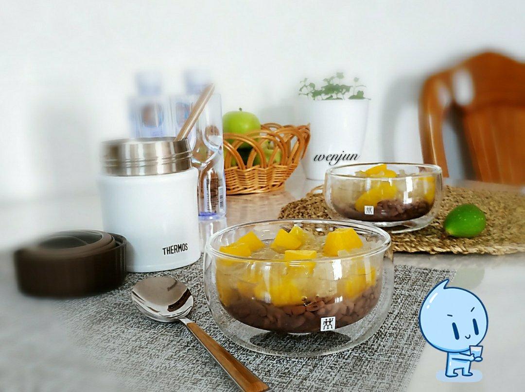 水果紫米银耳汤