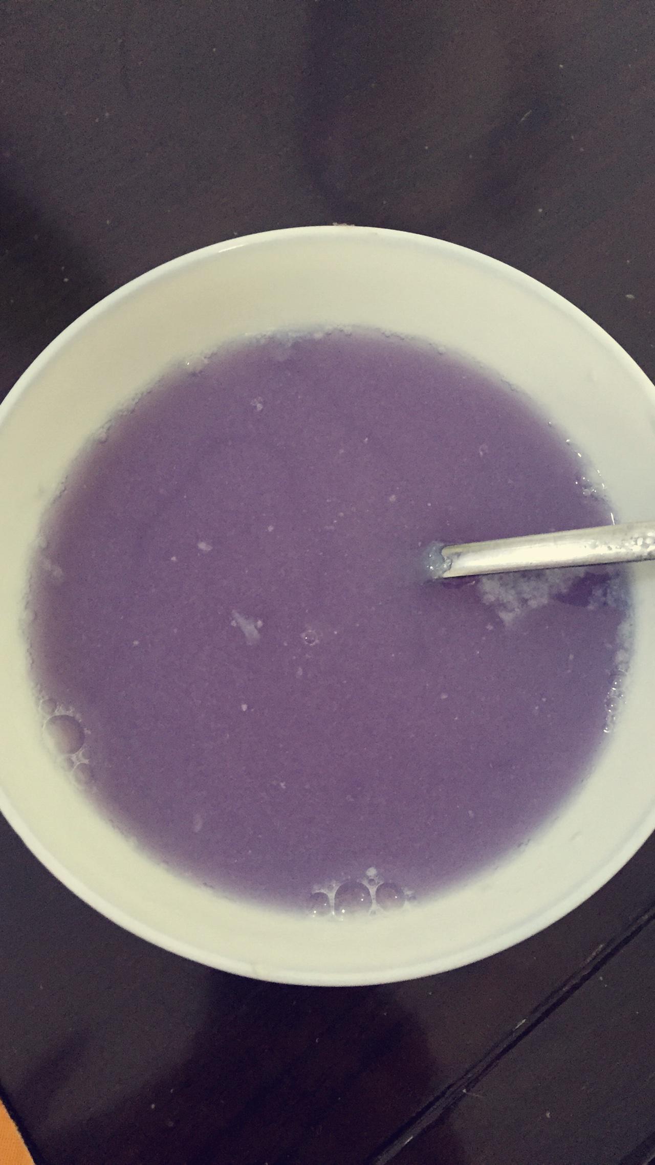 紫薯米糊糊（豆浆机版）的做法