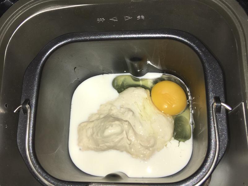 纯奶手撕吐司的做法 步骤1