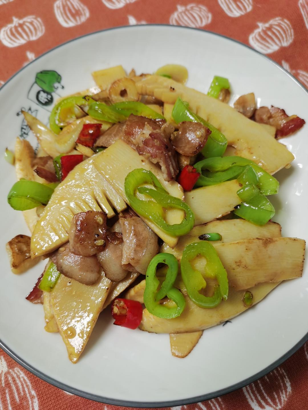 小竹笋炒腊肉