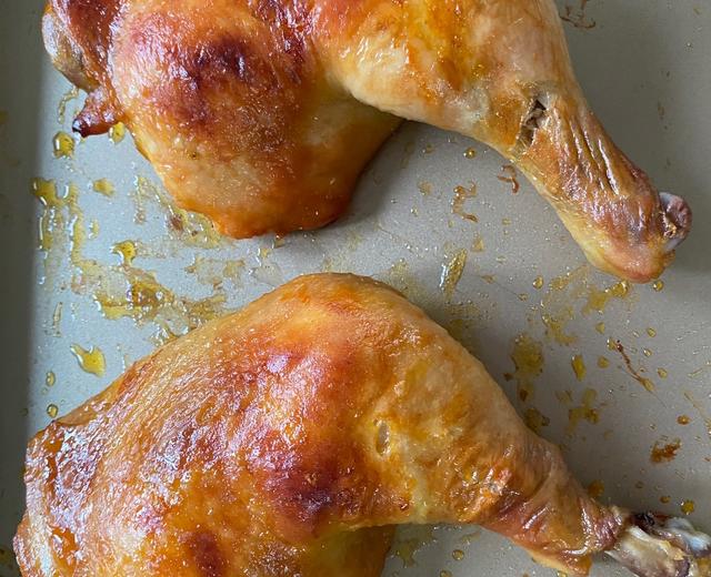 烤脆皮大鸡腿的做法