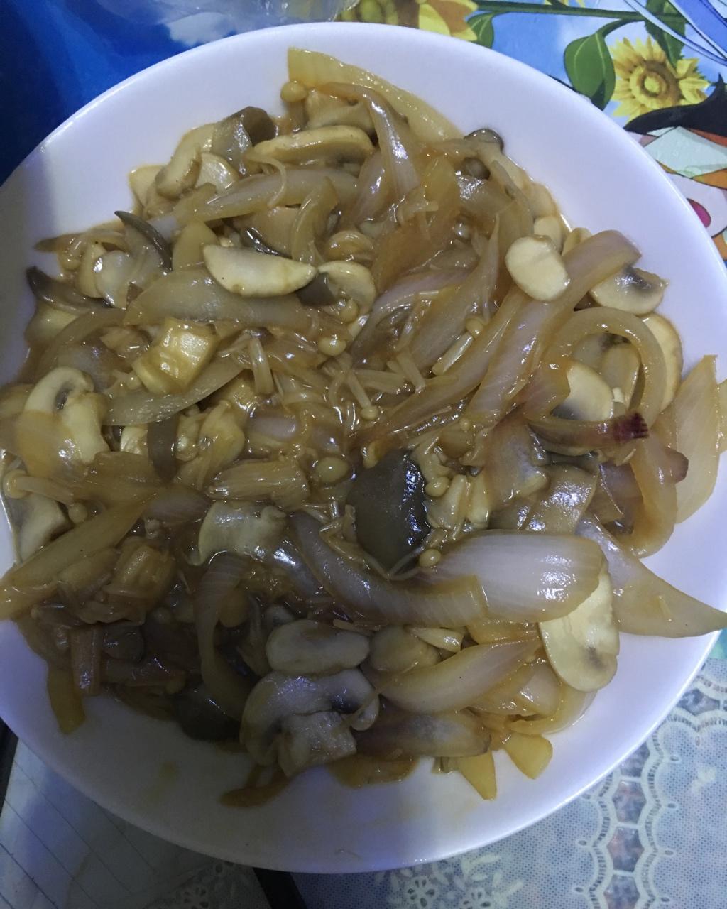 和风蘑菇饭（很适合做便当）