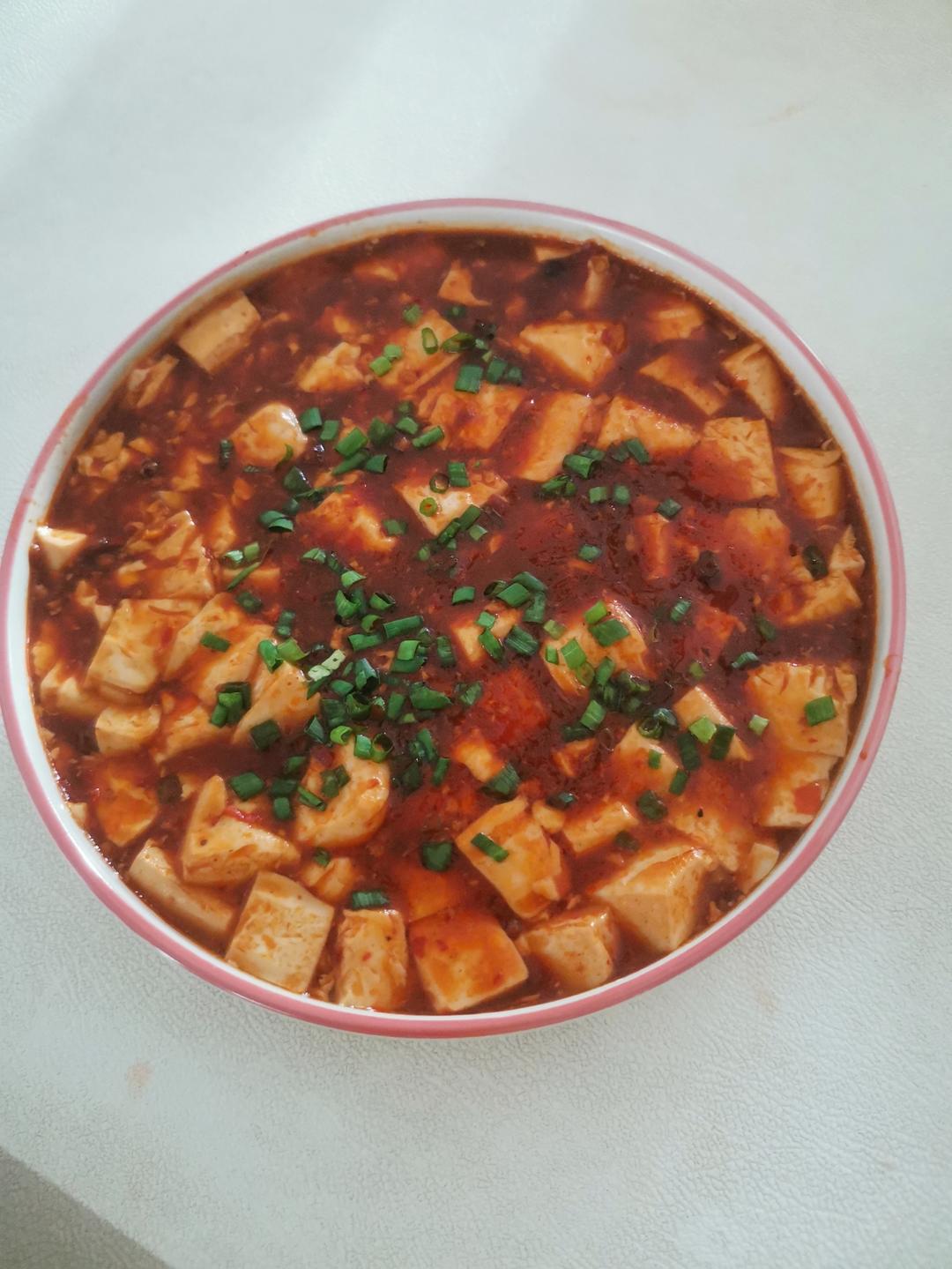 简单易学的下饭菜麻婆豆腐（素版）