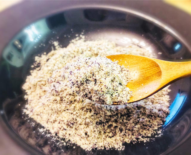补铁、补钙，天然调味料——白芝麻紫菜虾皮粉
