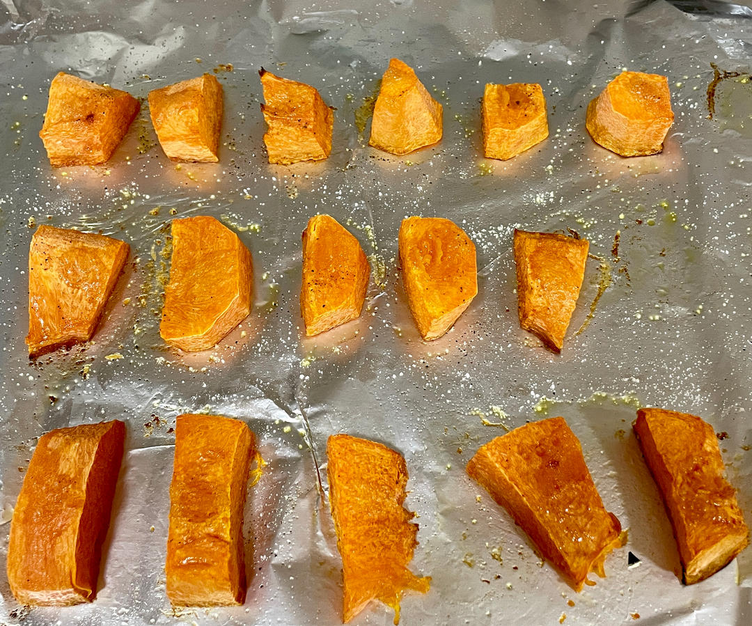 又香又甜的烤南瓜