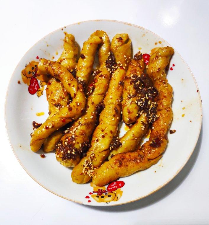 自制面筋1⃣️不用洗面版，操作简单，成功率百分百，内附卷面筋视频！