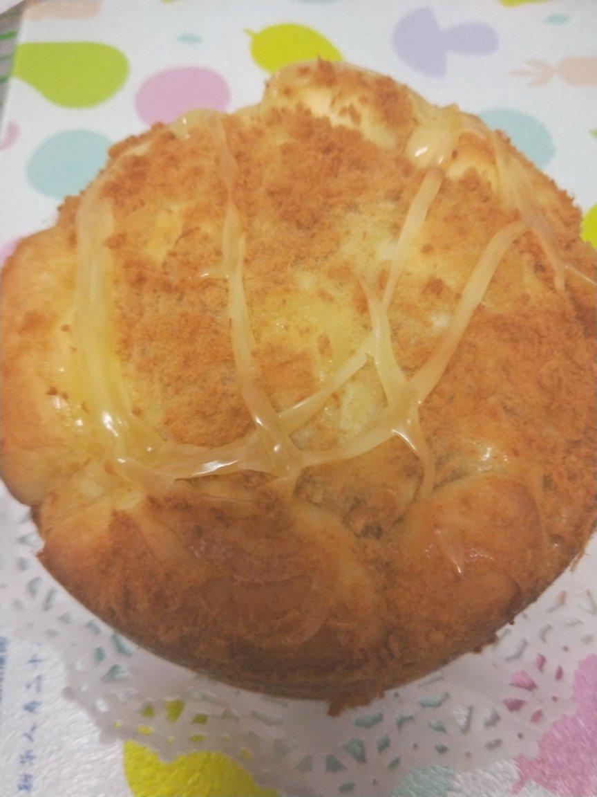 肉松手撕面包—超软会爆浆的面包哟