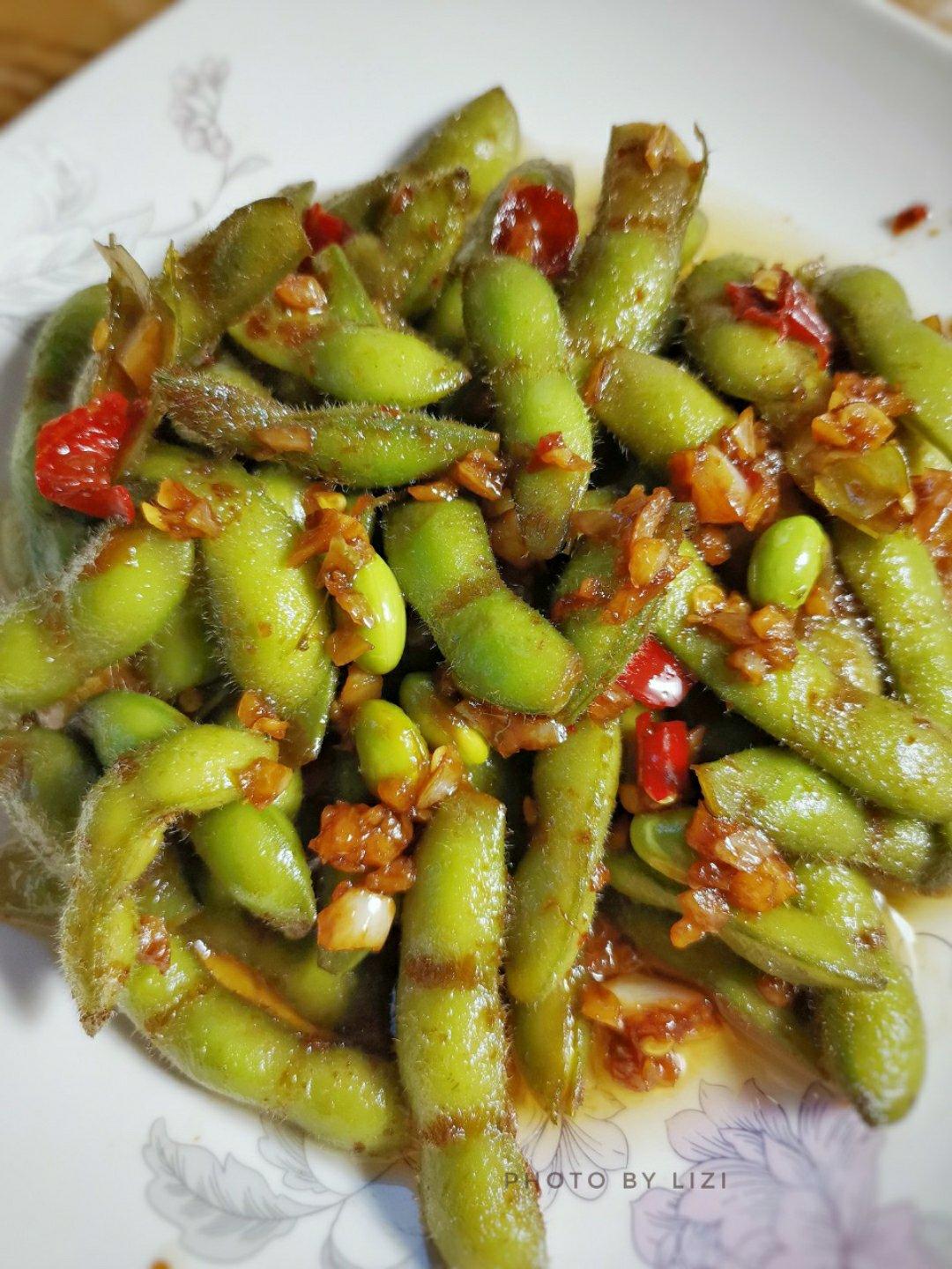 夏天大排档必点的盐水毛豆&凉拌毛豆