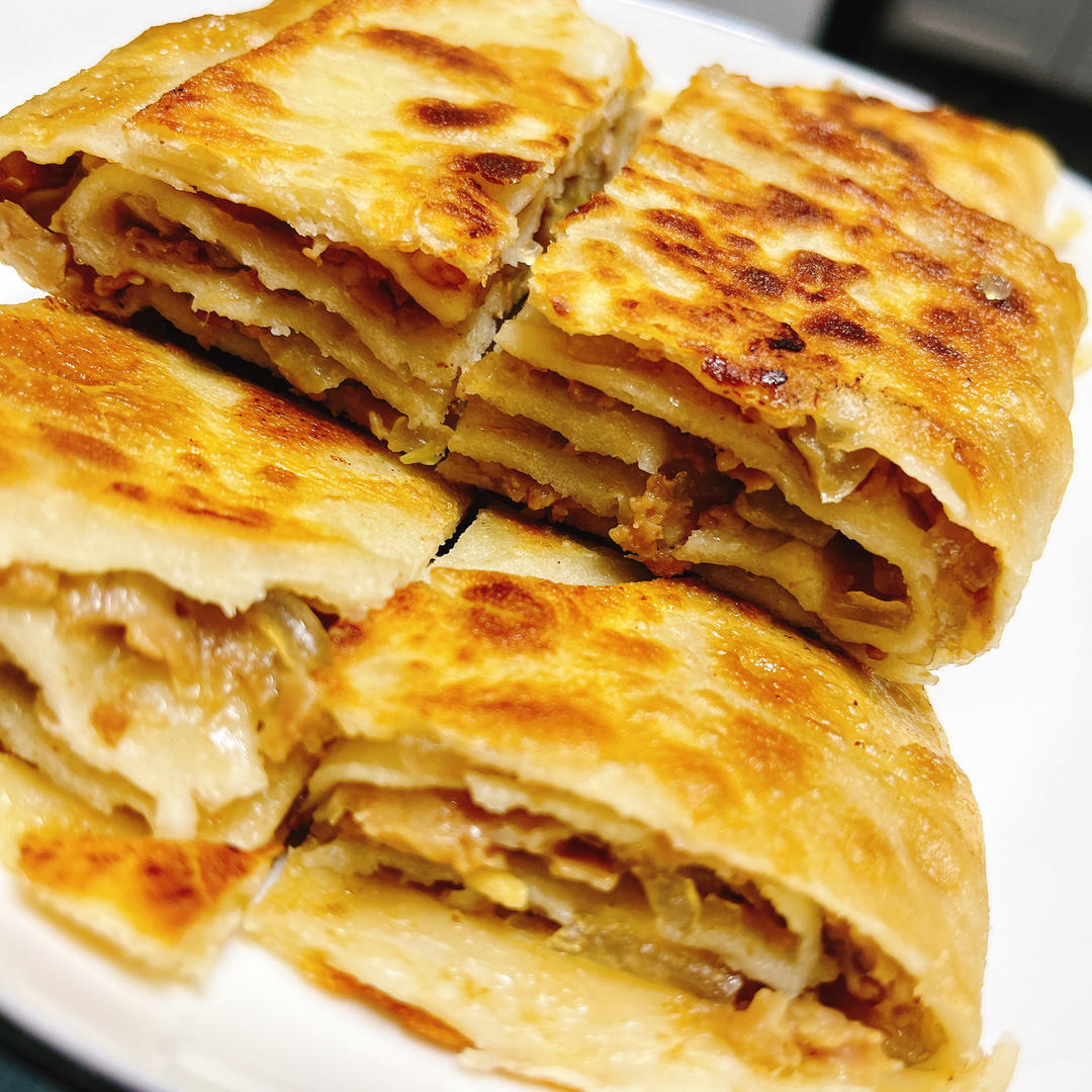 千层肉饼