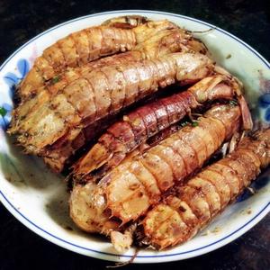 辣味椒盐濑尿虾(皮皮虾)的做法 步骤6