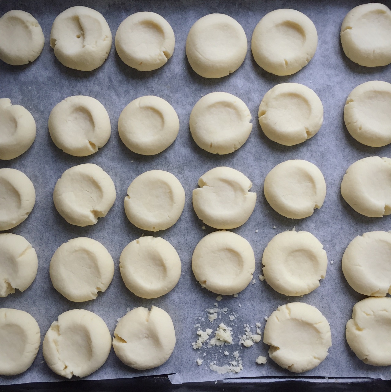 入口即化的德国酥饼 melt in mouth german cookies