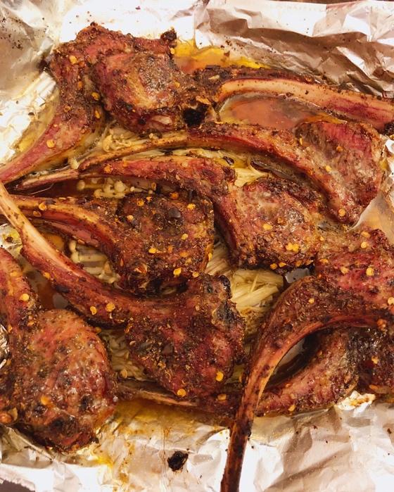 烤箱版的烤羊排