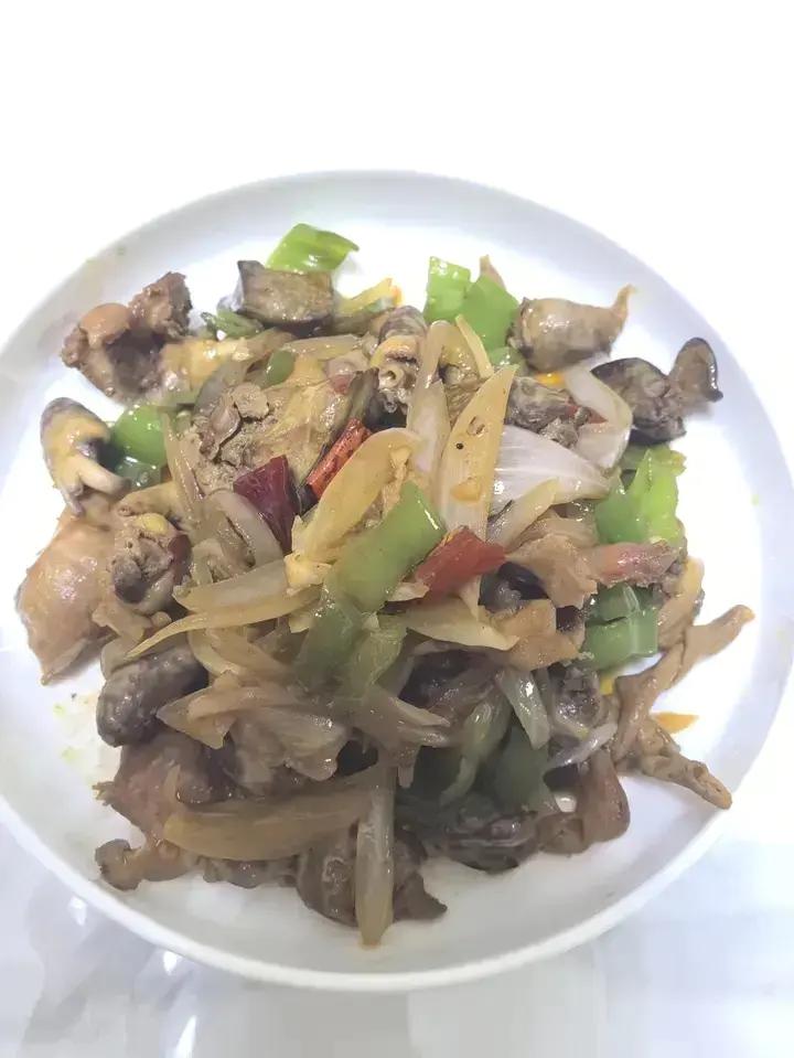 超级下饭的炒鸡杂