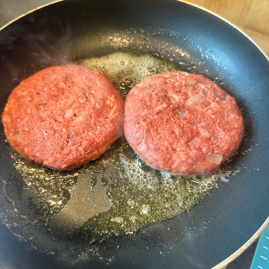 超详细汉堡牛肉饼｜附自制汉堡搭配#Healthymeals#减脂必撸16