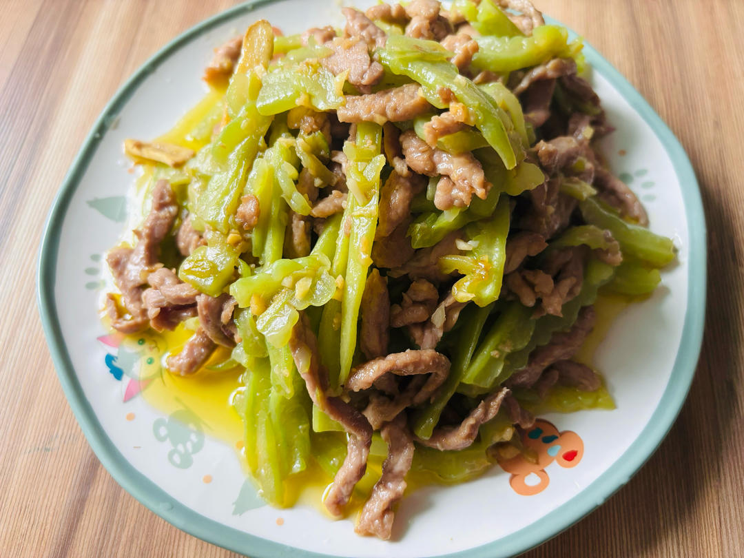 苦瓜炒肉