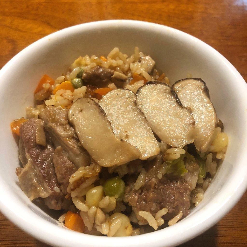 【电饭煲松茸焖饭】