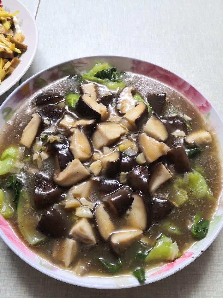 蚝油香菇小油菜